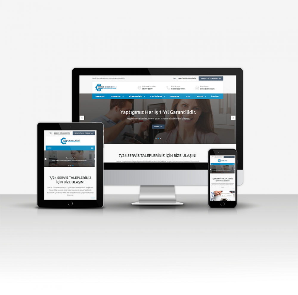 Beyaz Eşya Servisi Web Sitesi