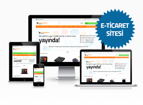 Premium Kurumsal E-Ticaret Web Paketi